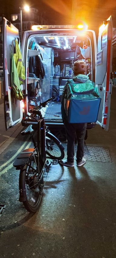 CYCLEDELIK Ealing Council rental bike service on the spot.