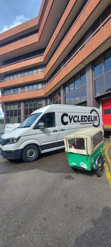CYCLEDELIK Ealing Council rental bike service on the spot.