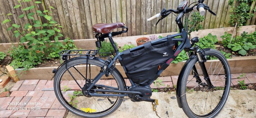 CYCLEDELIK Valve Guard Protection for ebikes and cargobikes with frame locks. 