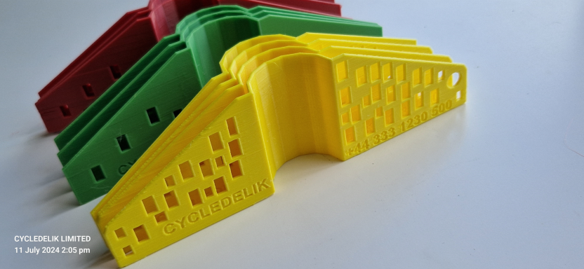 CYCLEDELIK Valve Guard Protection for ebikes and cargobikes with frame locks.